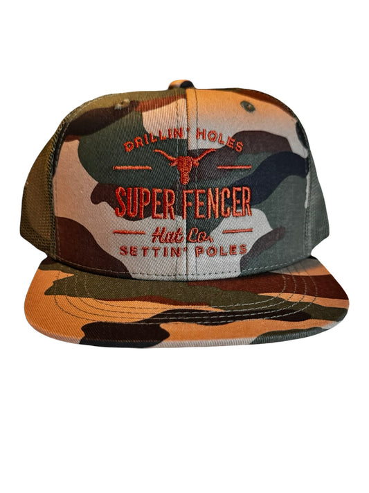 Kids camo hat